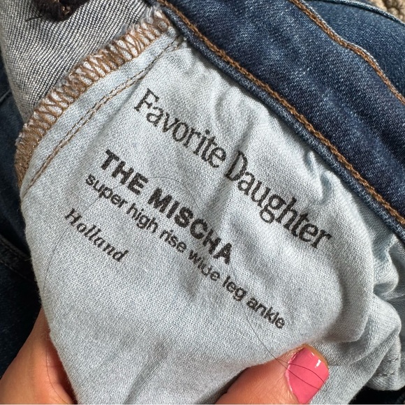 Favorite Daughter The Mischa Blue Flare & Wide Leg Jeans size 34 - Picture 9 of 14